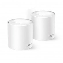 Wireless Router, TP-LINK, Wireless Router, 1500 Mbps, Mesh, Wi-Fi 6, 1x10 / 100 / 1000M, 1x2.5GbE, DHCP, DECOX10(2-PACK)