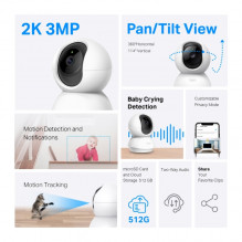 TP-LINK Tapo Pan/ Tilt Home Security Wi-Fi Camera TC71