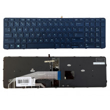 Klaviatūra HP: Probook 650 G2/ G3, 655 G2/ G3 su pašvietimu