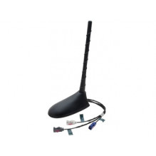 Roof antenna for Fiat, Jeep, Lancia and other GPS, FM, DAB models (includes 2 masts)