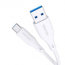 USB-A į USB-C laidas Ricomm RLS007ACW 2,1 m