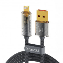Toocki Charging Cable USB to Lightning, 1m, 12W (Grey)