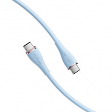 USB-C 2.0 to USB-C Cable Vention TAWSF 1m , PD 100W, Blue Silicone