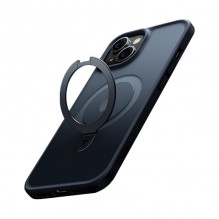 Torras telefono dėklas UPRO Ostand Matte, skirtas iPhone 15 (juodas)