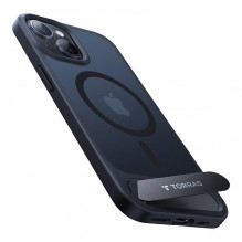 Torras telefono dėklas, skirtas iPhone 15 (juodas)
