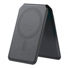 Magnetinė piniginė Lisen, skirta iPhone (juoda)