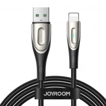 Fast Charging cable Joyroom USB-A to Lightning Star-Light Series 3A 1.2m (black)