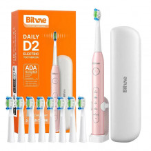 Sonic toothbrush with tips...