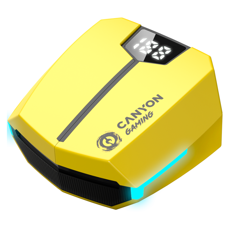 CANYON ausinės Doublebee GTWS-2 Gaming Yellow