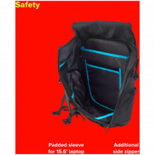 CANYON backpack BPA-5 Urban 15.6' 15L Black