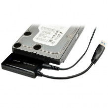 AXAGON ADSA-FP3 USB3.0 – SATA 6G HDD FASTPort3 adapteris, įsk. AC