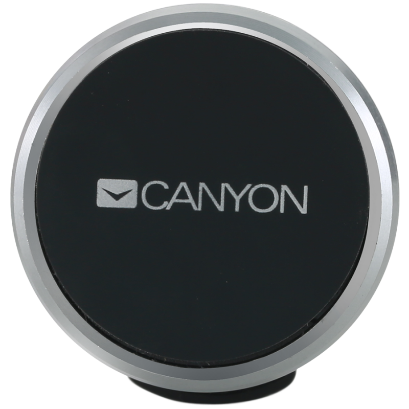 CANYON CH-4, automobilinis laikiklis išmaniesiems telefonams, magnetinio siurbimo funkcija, su 2 plokštėmis (stačiakampi