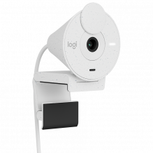 LOGITECH Brio 300 Full HD webcam - OFF-WHITE - USB-C