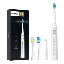 Sonic toothbrush with head set FairyWill FW507 (White)