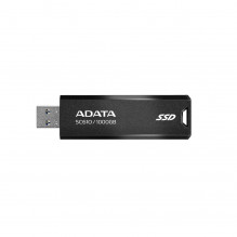 External SSD, ADATA, SC610, 1TB, USB 3.2, Write speed 500 MBytes / sec, Read speed 550 MBytes / sec, SC610-1000G-CBK / R
