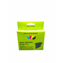 Compatible cartridge Brother LC 1100 C Green box