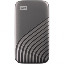 WD 500GB My Passport SSD - Portable SSD, up to 1050MB/ s Read and 1000MB/ s Write Speeds, USB 3.2 Gen 2 - Space Gray, EA