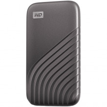 WD 500 GB My Passport SSD – nešiojamas SSD, iki 1050 MB/ s skaitymo ir 1000 MB/ s rašymo greitis, USB 3.2 Gen 2 – Space 