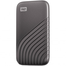 WD 500GB My Passport SSD - Portable SSD, up to 1050MB/ s Read and 1000MB/ s Write Speeds, USB 3.2 Gen 2 - Space Gray, EA