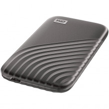 WD 500GB My Passport SSD - Portable SSD, up to 1050MB/ s Read and 1000MB/ s Write Speeds, USB 3.2 Gen 2 - Space Gray, EA