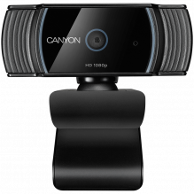 CANYON webcam C5 Full HD 1080p Auto Focus Black