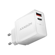 AXAGON ACU-PQ22W QC3.0 + USB-C PD wall charger