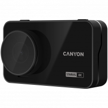 CANYON car recorder DVR40GPS UltraHD 2160p Wi-Fi GPS Black