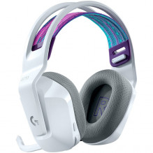LOGITECH G733 LIGHTSPEED belaidės RGB žaidimų ausinės – BALTOS