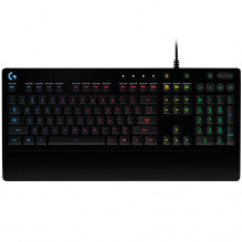 LOGITECH G213 Prodigy laidinė RGB žaidimų klaviatūra – JUODA – US INT'L – USB