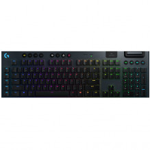 LOGITECH G915 LIGHTSPEED belaidė mechaninė žaidimų klaviatūra – CARBON – NORDIC – TACTILE