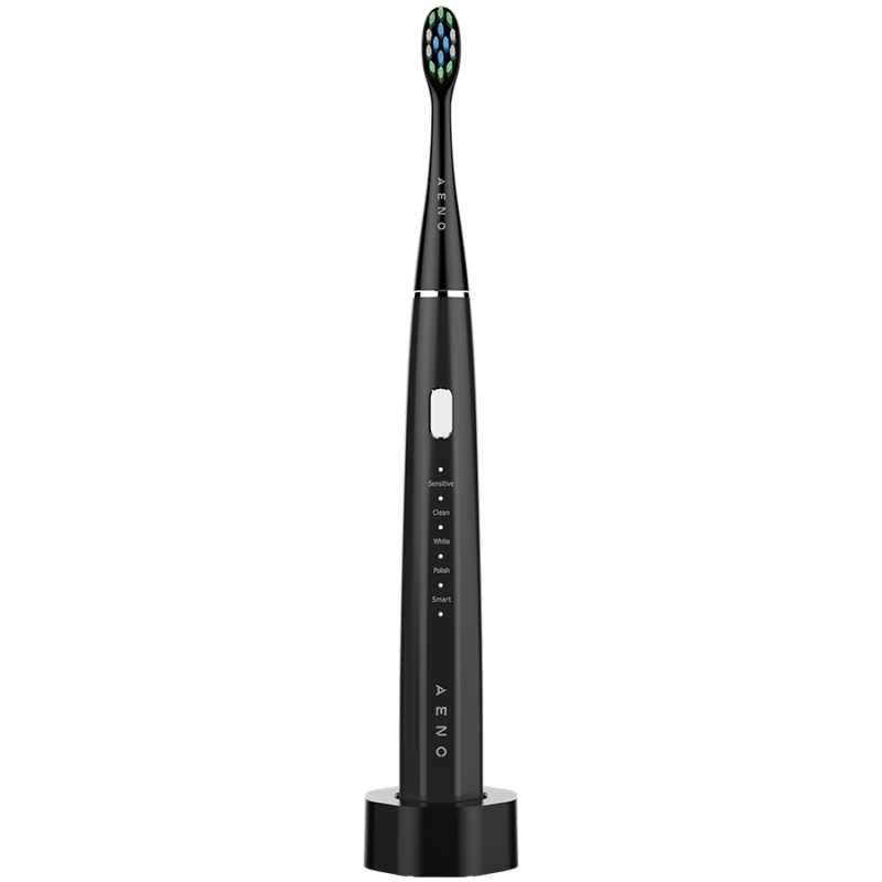 AENO SMART Sonic Electric toothbrush, DB2S: Black, 4modes + smart, wireless charging, 46000rpm, 90 days without charging