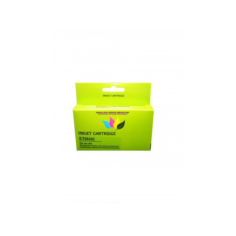 Compatible Epson T26 XL (T2632) C Green box