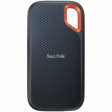 SanDisk Extreme 2TB Portable SSD - up to 1050MB/ s Read and 1000MB/ s Write Speeds, USB 3.2 Gen 2, 2-meter drop protecti