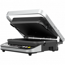 AENO 'Electric Grill EG5: 2000W, 2 heating modes - Lower Grill, Both Grills, 6 preset programs, Defrost, Max opening an