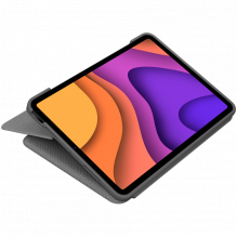LOGITECH Folio Touch, skirtas iPad Pro 11 colių (1, 2 ir 3 kartos) – PILKA – JK