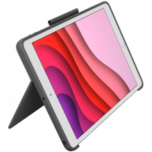 LOGITECH Combo Touch, skirtas iPad (7, 8 ir 9 kartos) – GRAPHITE – JK