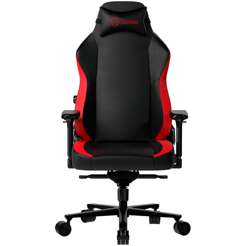 LORGAR Embrace 533, Gaming chair, PU eco-leather, 1.8 mm metal frame, multiblock mechanism, 4D armrests, 5 Star aluminiu