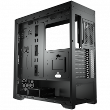 PUMA | MX330-G Pro | PC dėklas | Vidurinis bokštas / tinklinis priekinis skydelis / 1 x 120 mm ventiliatorius / TG ​​kai