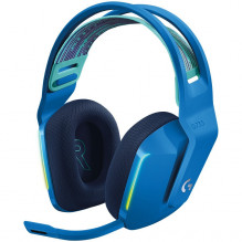 LOGITECH G733 LIGHTSPEED belaidės RGB žaidimų ausinės – MĖLYNA