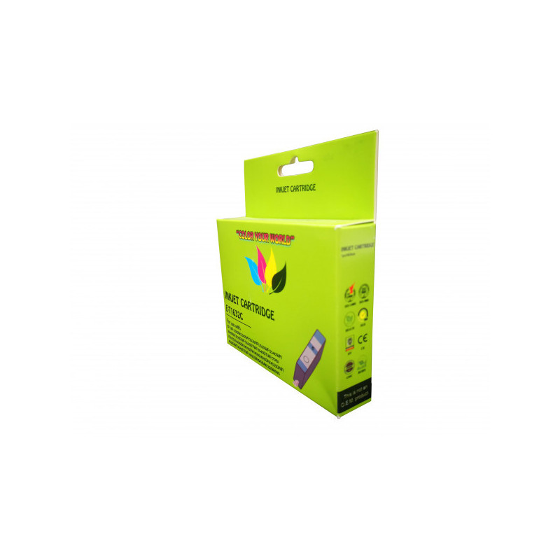 Compatible Epson T16 XL (T1632) C Green box 