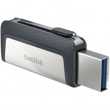 „SanDisk Ultra Dual Drive“ USB tipo C „Flash Drive“ 128 GB, EAN: 619659142063