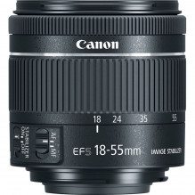 Canon EF-S 18-55mm f/ 4-5.6 IS STM - Demonstracinis (expo) - Baltoje dėžutėje (white box)