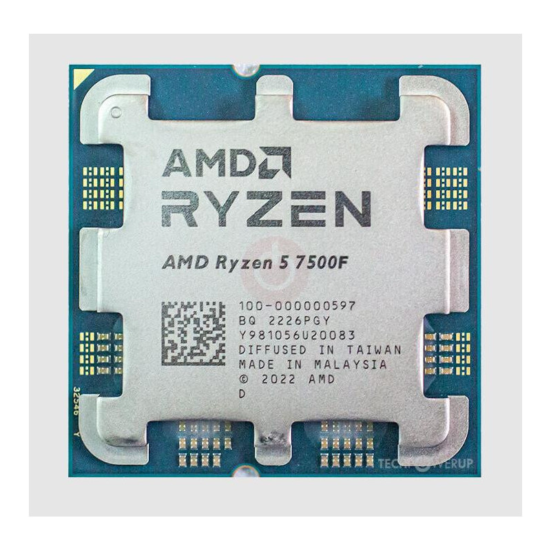 CPU RYZEN X6 R5-7500F SAM5 OEM / 65W 3700 100-000000597 AMD