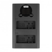 Newell DL-USB-C Dual Channel Charger for LP-E8