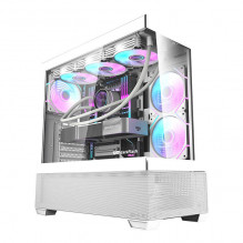 Computer case Darkflash DS900 AIR (white) + 7 ARGB Fans