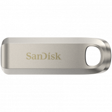 „SanDisk Ultra Luxe“ USB tipo C „Flash Drive“ 128 GB USB 3.2 Gen 1 našumas su aukščiausios kokybės metalo dizainu, EAN: 
