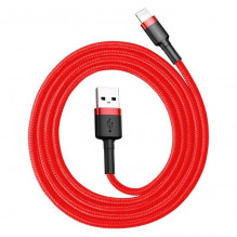 „Baseus Cafule“ kabelis USB Lightning 1,5A 2m (raudonas)