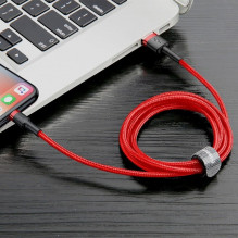 „Baseus Cafule“ kabelis USB Lightning 1,5A 2m (raudonas)