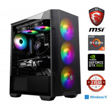 Gamer Ryzen 5 4600G 8GB 512GB SSD NVME GTX 1650 Windows 11