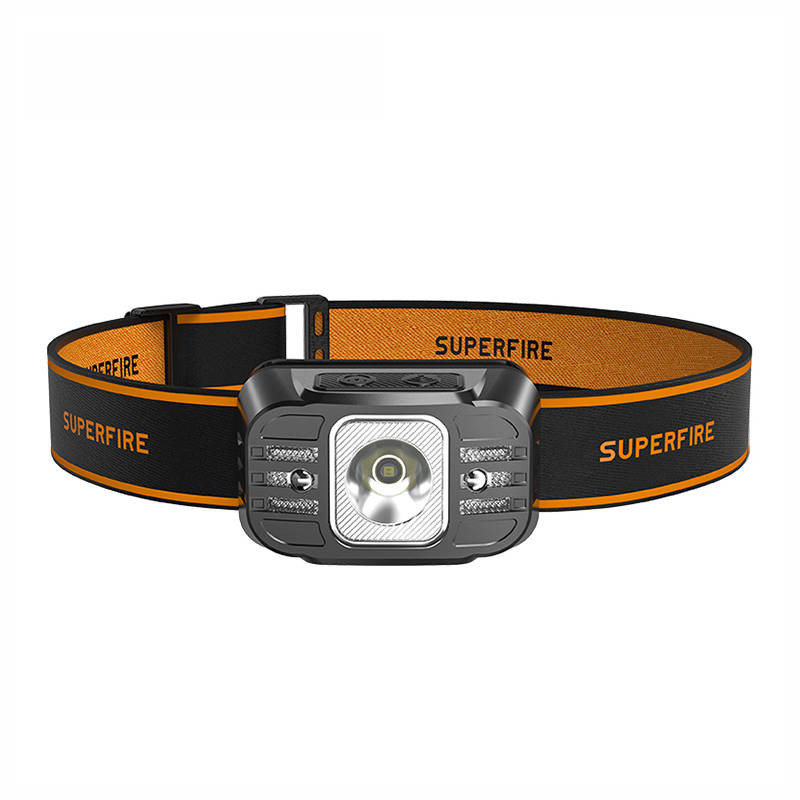 Headlamp Superfire HL75-X, 220lm, USB